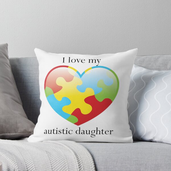 Item preview, I love my autistic daughter - Autism awareness design. designed and sold by crdraper.