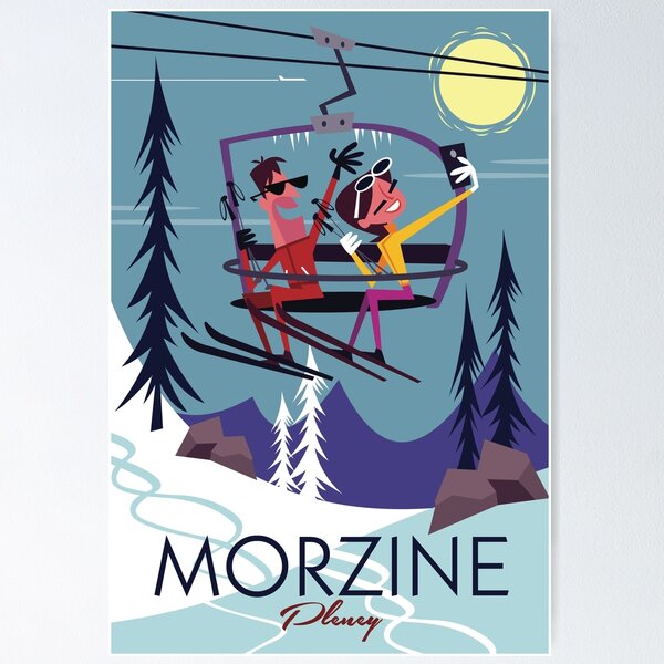 Item preview, Morzine Poster designed and sold by GAGodel.