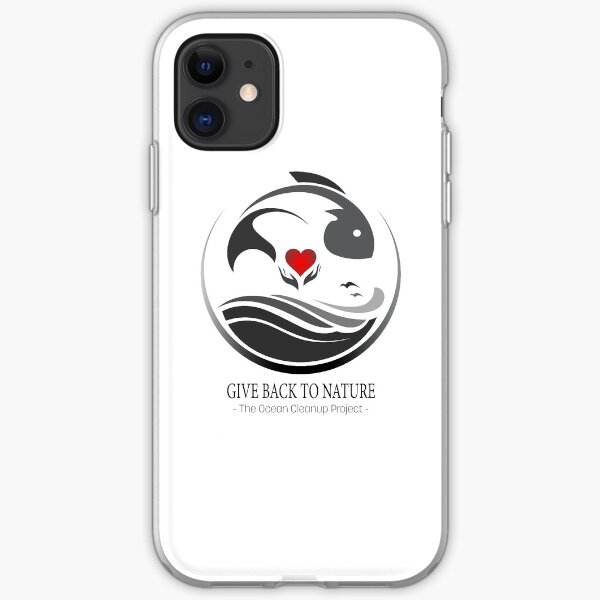 Give Back to Nature - The Ocean Clean Up Project iPhone Soft Case
