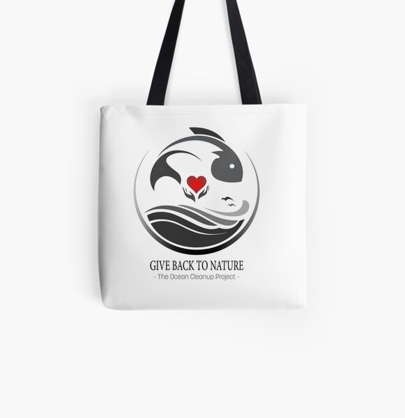 Give Back to Nature - The Ocean Clean Up Project All Over Print Tote Bag
