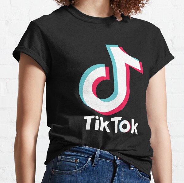 Tiktok T Shirts Redbubble - tik tok crop top shirt roblox
