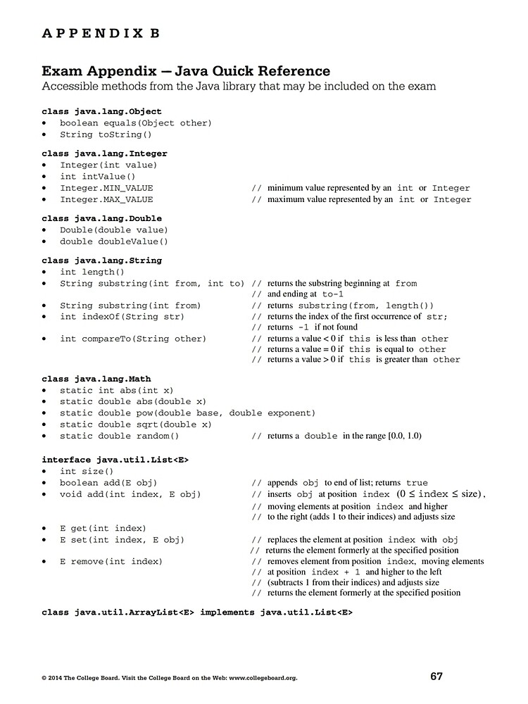 Thumbnail 3 of 3, Scarf, AP Computer Science Quick Reference designed and sold by GeneralMilkshak.