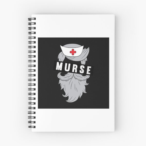 Item preview, Murse Gift For Male RN Bearded Nurse designed and sold by Leopardman25.