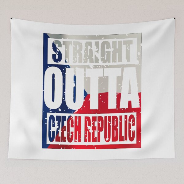 Item preview, Straight Outta Czech Republic TShirt designed and sold by Oles Bielienkyi.
