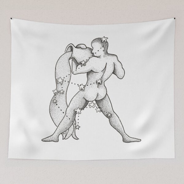 Item preview, Aquarius zodiac designed and sold by DoughtycreARTiv.