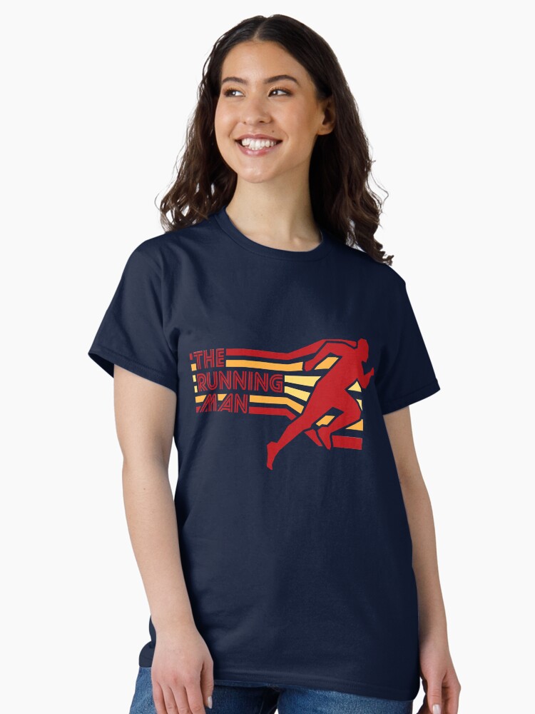 Thumbnail 1 of 7, Classic T-Shirt, The Running Man designed and sold by machmigo.