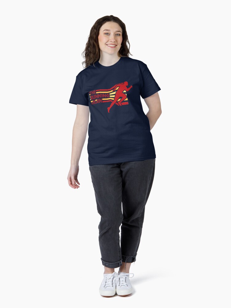 Thumbnail 4 of 7, Classic T-Shirt, The Running Man designed and sold by machmigo.