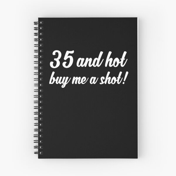 Item preview, 35 And Hot Buy Me A Shot Shirt 35th Birthday T-Shirt Great Gift for Girl Friend, Sister or Daughter Short-Sleeve Jersey Tee designed and sold by Panda Branda.