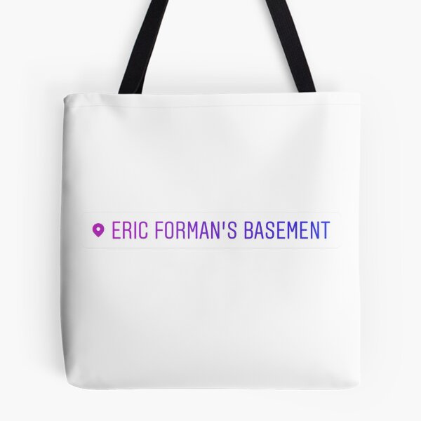 Item preview, Eric Forman's Basement Instagram Geotag designed and sold by Tiffany S.