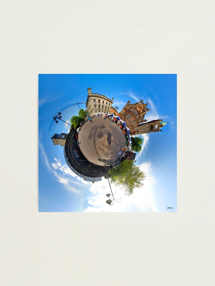 Alternate view of Walled City Market, Guildhall Square, Derry Photographic Print