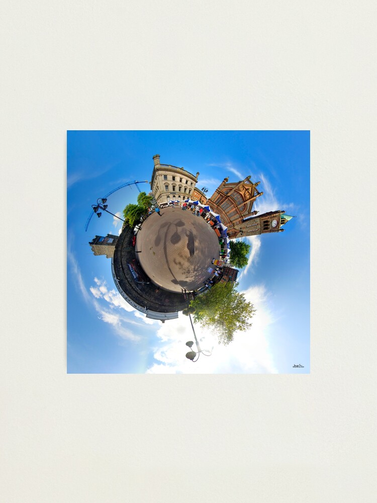 Alternate view of Walled City Market, Guildhall Square, Derry Photographic Print