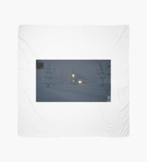 low poly - snow storm Scarf