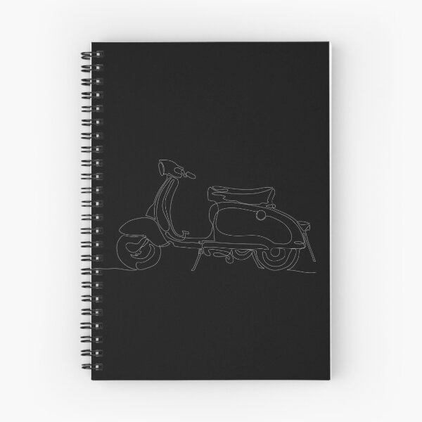 Item preview, Lambretta Series 2 Winter Model (Black Graphic)  designed and sold by scooter-life.