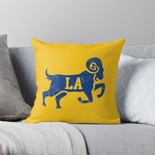 Ram Silhouette 2 Throw Pillow