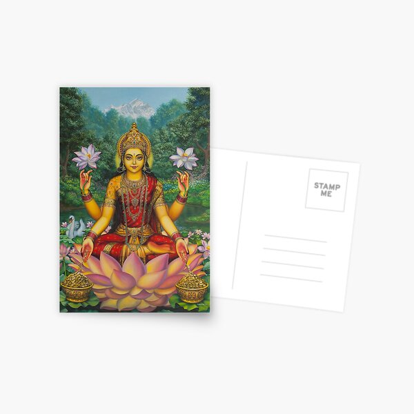 Yoga Art Postcards for Sale