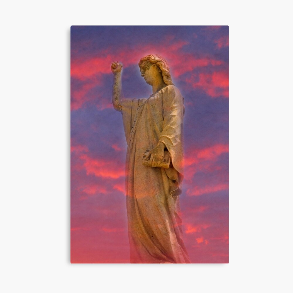 Lady Statue Canvas Print