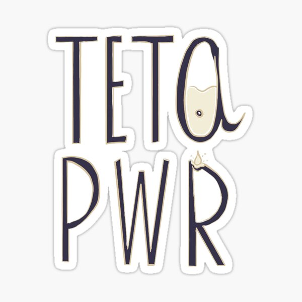 Vista previa del artículo con la obra «Teta Pwr - eclipse», diseñado y vendido por Momode Store.