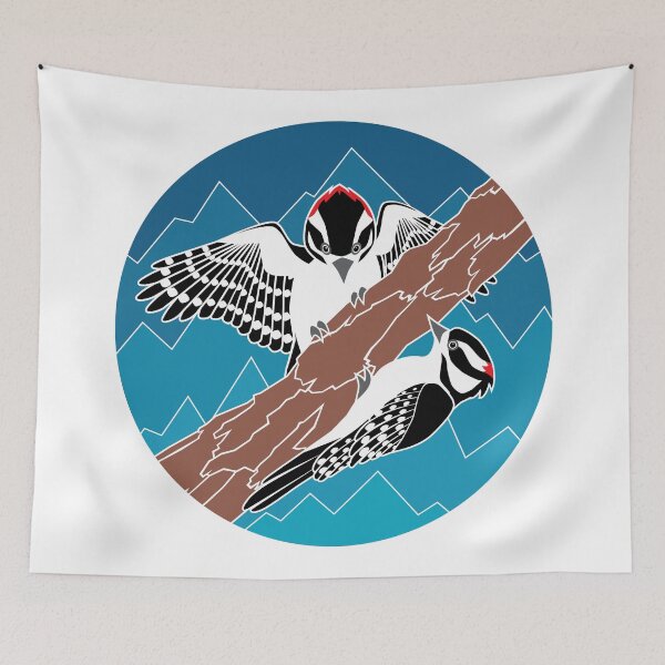 Item preview, Downy Woodpeckers designed and sold by Britt Sorensen.