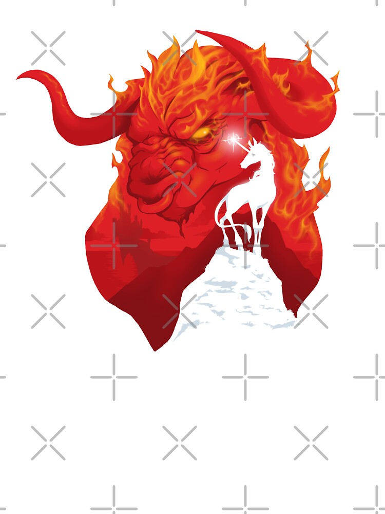 Thumbnail 2 of 2, Baby T-Shirt, The Last Unicorn designed and sold by powersdesign.