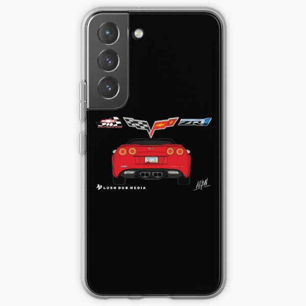 CORVETTE Chevy Logo Rojo Samsung Galaxy S5 S6 S7 S8 S9 S10 S10e Edge Plus Caso CORVETTE Chevy Logo Rojo Samsung Galaxy S5 S6 S7 S8 S9 S10 S10e Edge Plus Caso