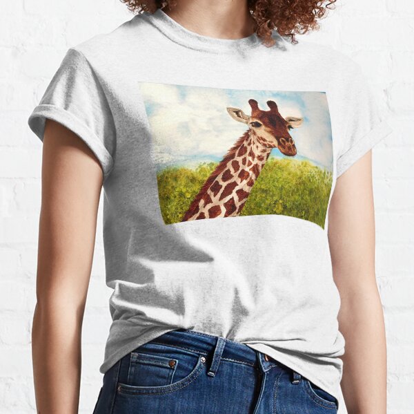 April the Sweet and Pretty Giraffe Classic T-Shirt