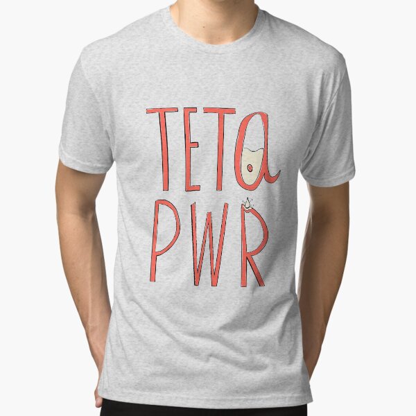 Vista previa del artículo con la obra «Teta Pwr - coral vivo», diseñado y vendido por Momode Store.