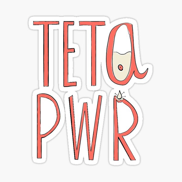 Vista previa del artículo con la obra «Teta Pwr - coral vivo», diseñado y vendido por Momode Store.
