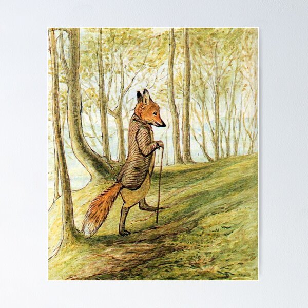 Artikel-Vorschau von Beatrix Potter – Mr. Tod im Wald, designt und verkauft von forgottenbeauty.