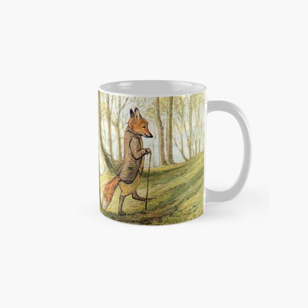 Vista previa del artículo con la obra «Beatrix Potter - El señor Tod en el bosque», diseñado y vendido por forgottenbeauty.