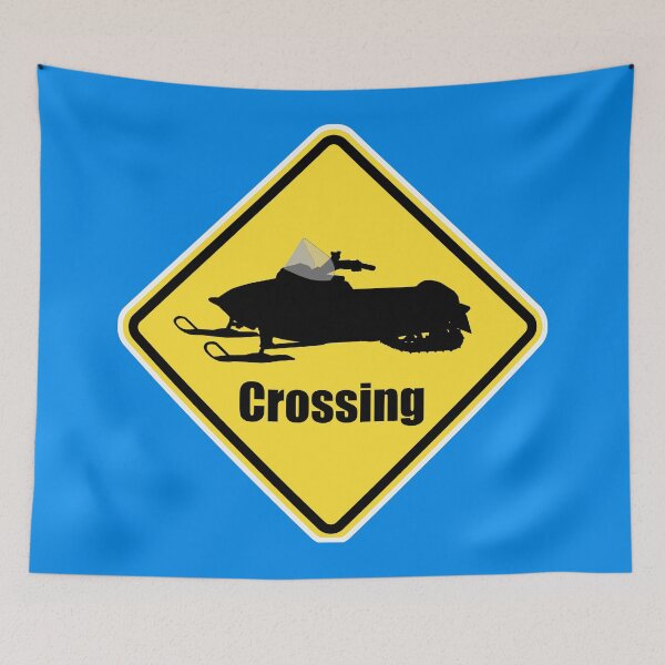 Item preview, Snow Machine (Snow Mobile) Crossing  designed and sold by AlaskaExtreme.