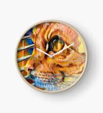 Winter Sunset Clock