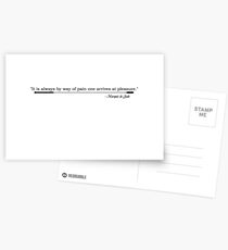 De Sade Quote 1 Postcards