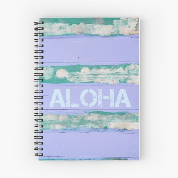 Item preview, ALOHA  written on vintage painted wooden wall designed and sold by Stanciuc.