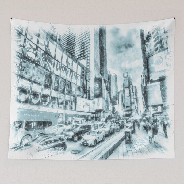 Item preview, Times Square New York Art designed and sold by bejacs.