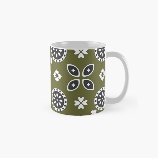 Sindhi Ajrak Pattern Design Coffee Mug for Sale by mrhighsky