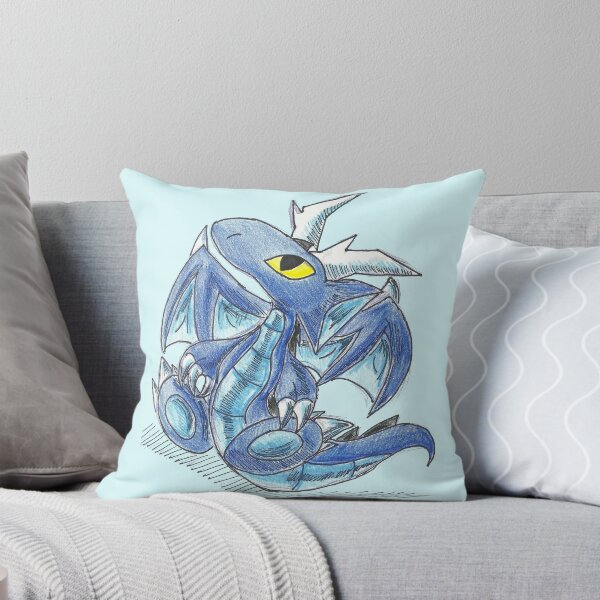 Item preview, Baby Sapphire Dragon designed and sold by KOKeefeArt.