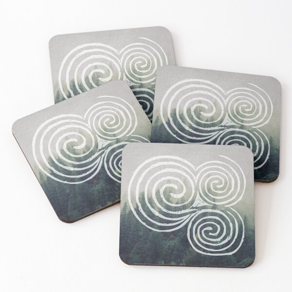 Item preview, Newgrange Entrance Stone Triple Spiral | Celtic Triskelion, Celtic Symbols designed and sold by Time Nomads.