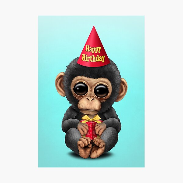 Impressions Photo Sur Le Theme Joyeux Anniversaire Animal Redbubble