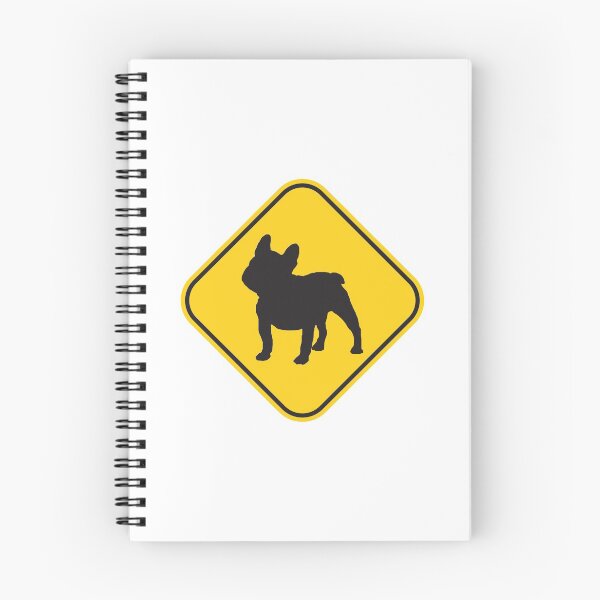 Item preview, Dog: Bulldog crossing/caution road sign! designed and sold by ArtBart.