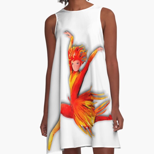 The Fire Bird Ballet A-Line Dress