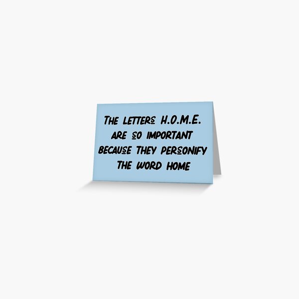 Bros Quote Greeting Card