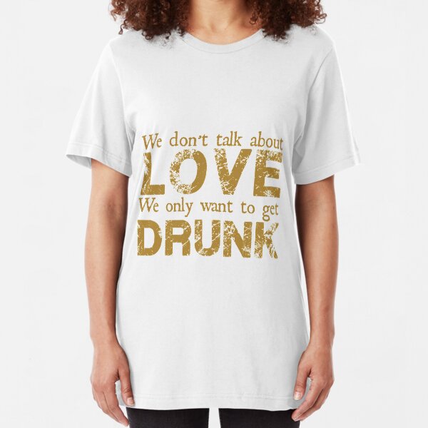 Manic Street Preachers - We Don't Talk About Love Slim Fit T-Shirt