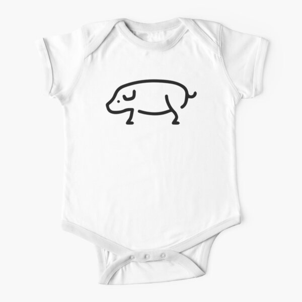 Cochon Short Sleeve Baby One Piece Redbubble