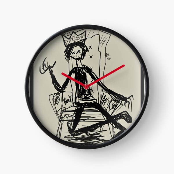 King of Goths - throne boy Clock