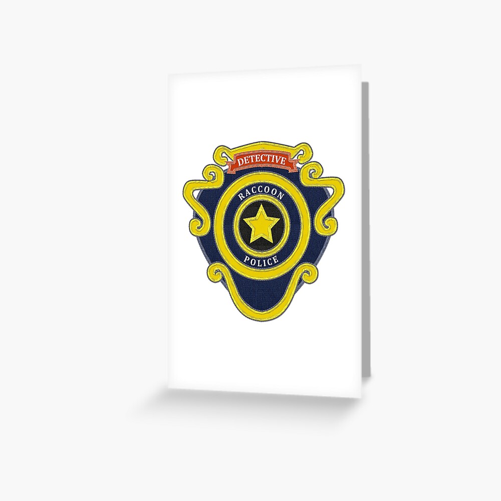 Raccoon City Police Department Badge Resident Evil 2 Embroidered