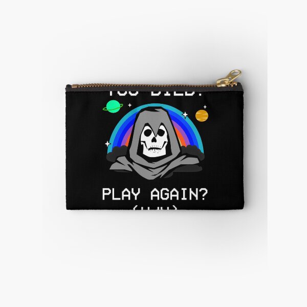 Item preview, You Died! Play Again Rainbow Gaming designed and sold by Joepseudo.