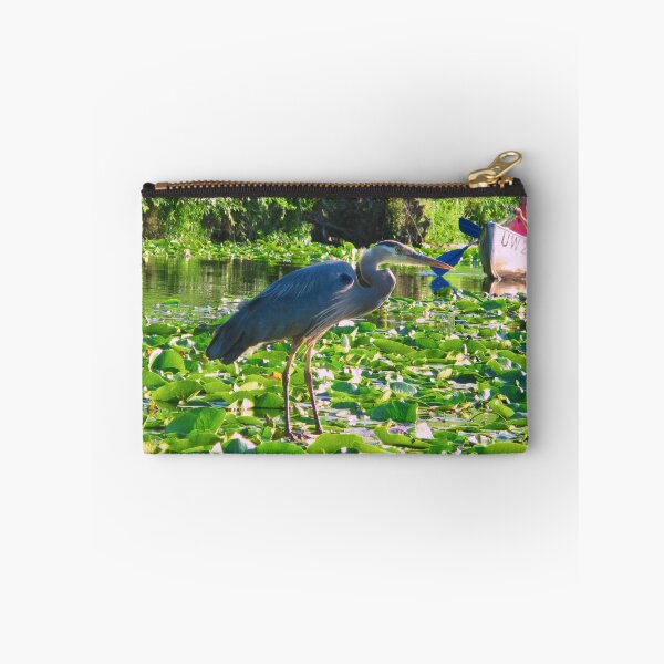 Item preview, blue heron canoe designed and sold by Shannon Kringen.