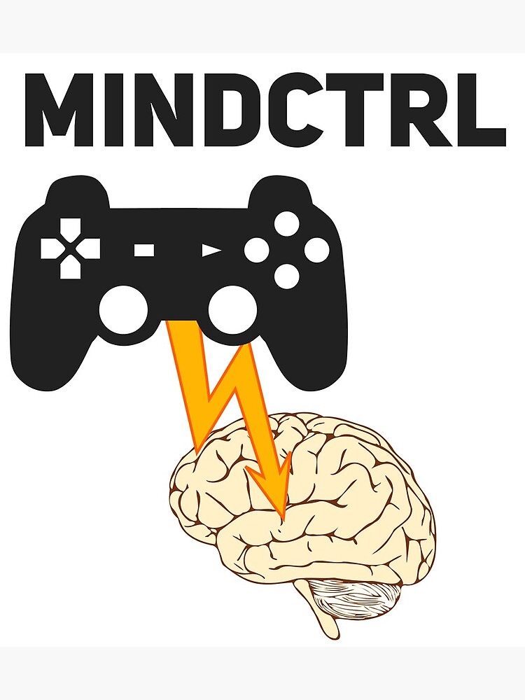 "Video Game Mind Control Dystopia " Poster for Sale by Joepseudo