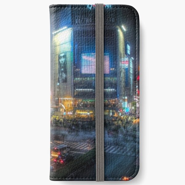 Mega City Nights Cyberpunk Bladerunner (Shibuya) iPhone Wallet