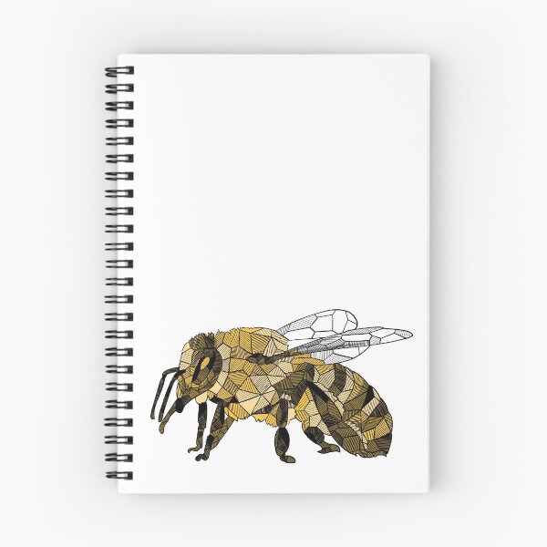 Item preview, Honey Bee Geometric Sketch Art designed and sold by polliadesign.